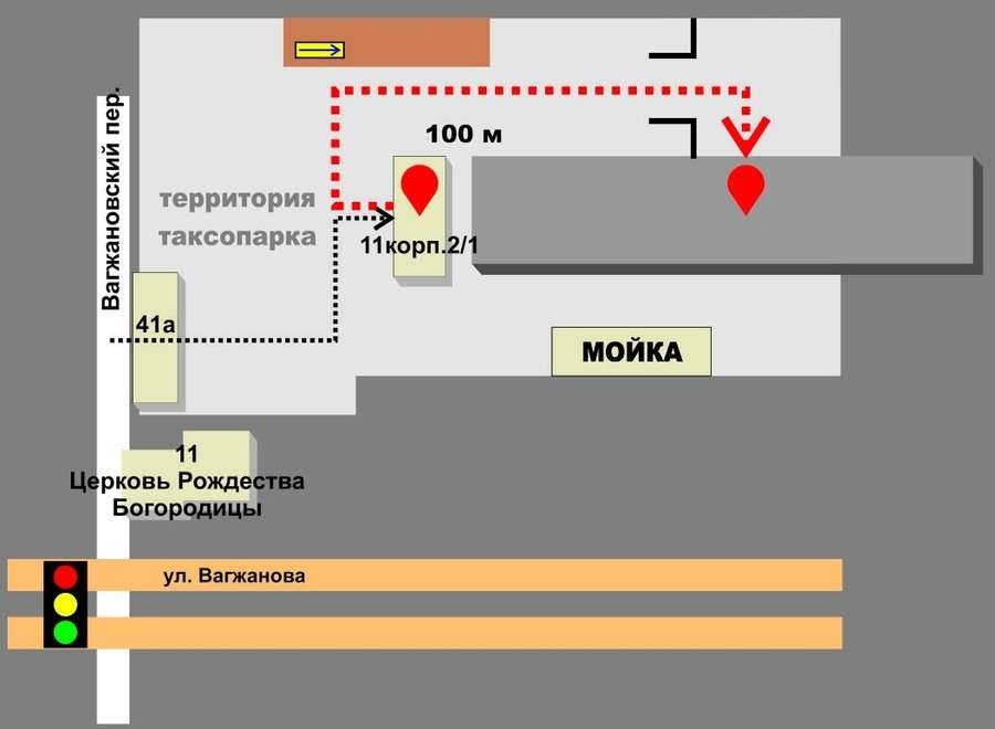 Площадь гагарина тверь карта